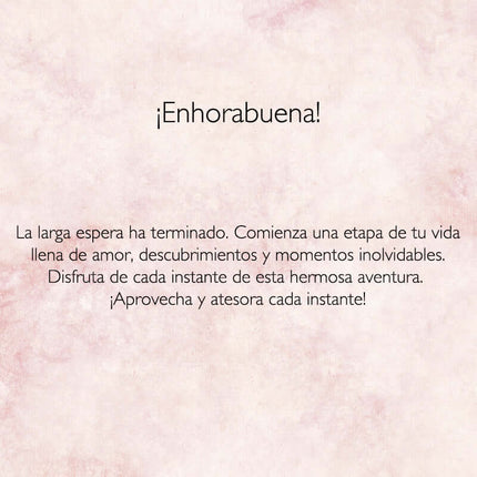 Añadir Felicitación y Envolver en Film Transparente Rosa