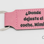 Rettangolare 50x30 mm / Rosa - Nero