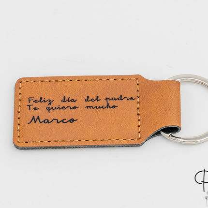 Portachiavi in pelle sintetica personalizzati