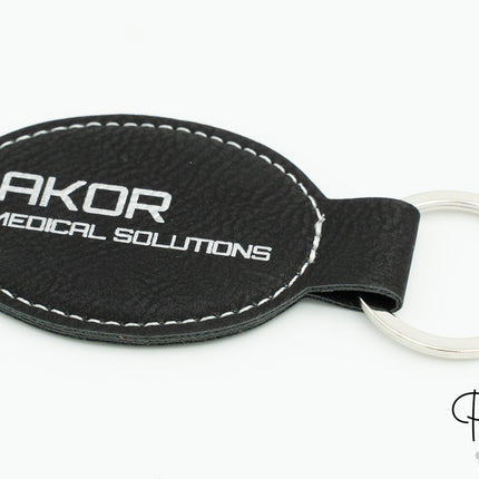 Portachiavi in pelle sintetica personalizzati