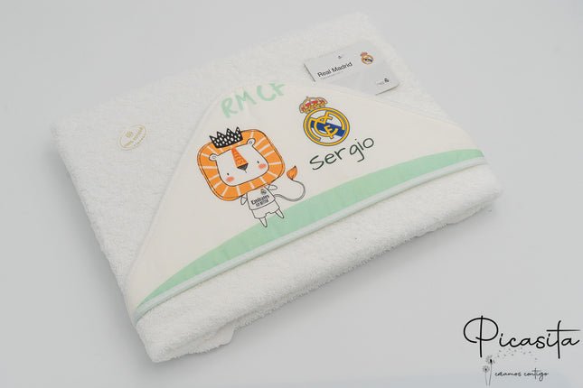 Accappatoio per Neonato del Real Madrid