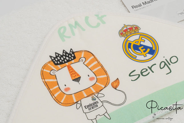 Accappatoio per Neonato del Real Madrid