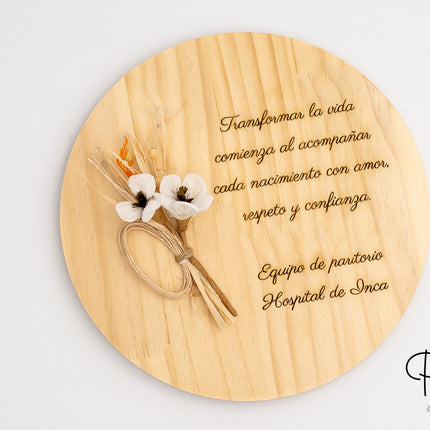 Targa in Legno Personalizzata | Matrimonio | Ricordo
