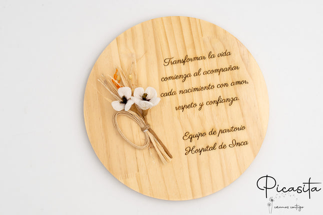 Targa in Legno Personalizzata | Matrimonio | Ricordo
