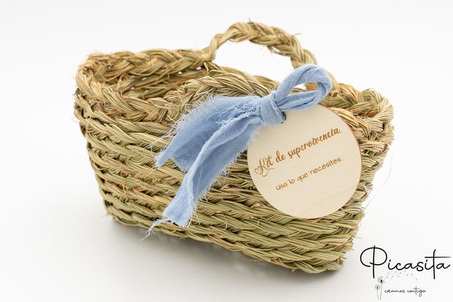 Cesto Kit di Sopravvivenza per Matrimoni