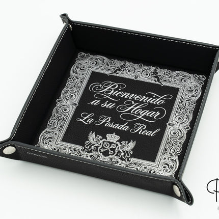 Vassoio Portatutto in Pelle