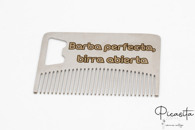 Pettine di Metallo Personalizzato