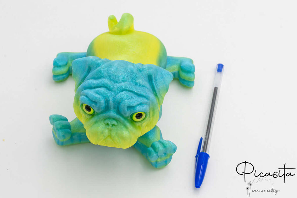 Bulldog Stampato in 3D