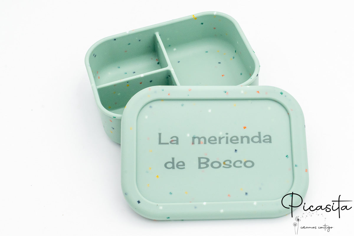 Tupper di Silicone XL con Scomparti