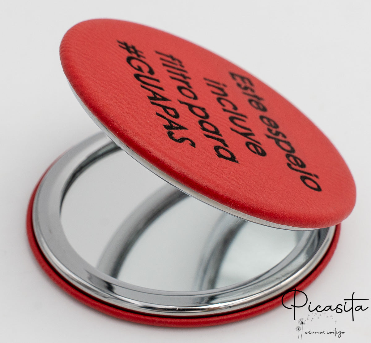 Specchi Personalizzati Acciaio e Pelle PU