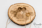 Porta Fedi in Legno Naturale Personalizzato