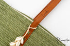 Borsa di rafia personalizzata