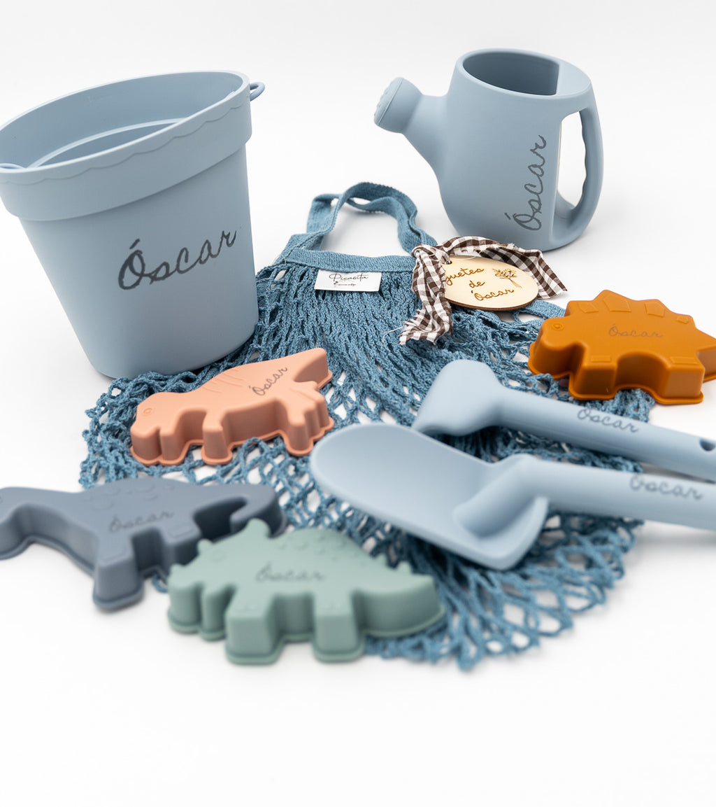 Kit di Cubi da Spiaggia e Animali in silicone personalizzati