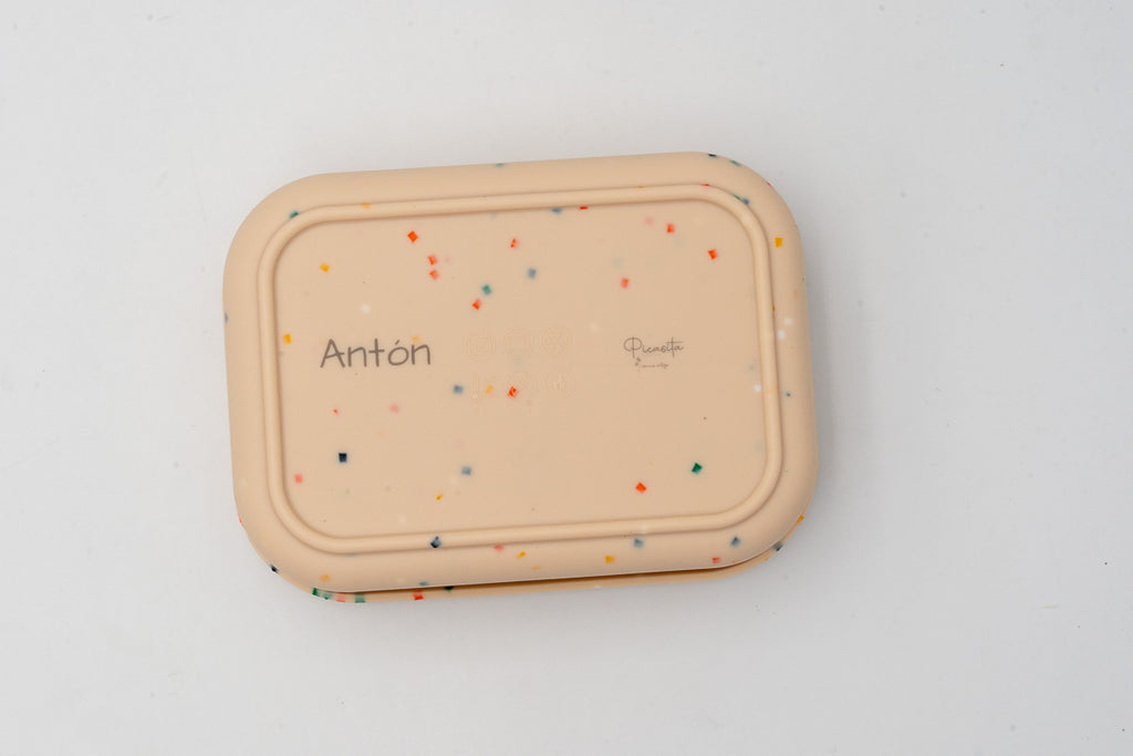 Lunch box XL in silicone con tre scomparti