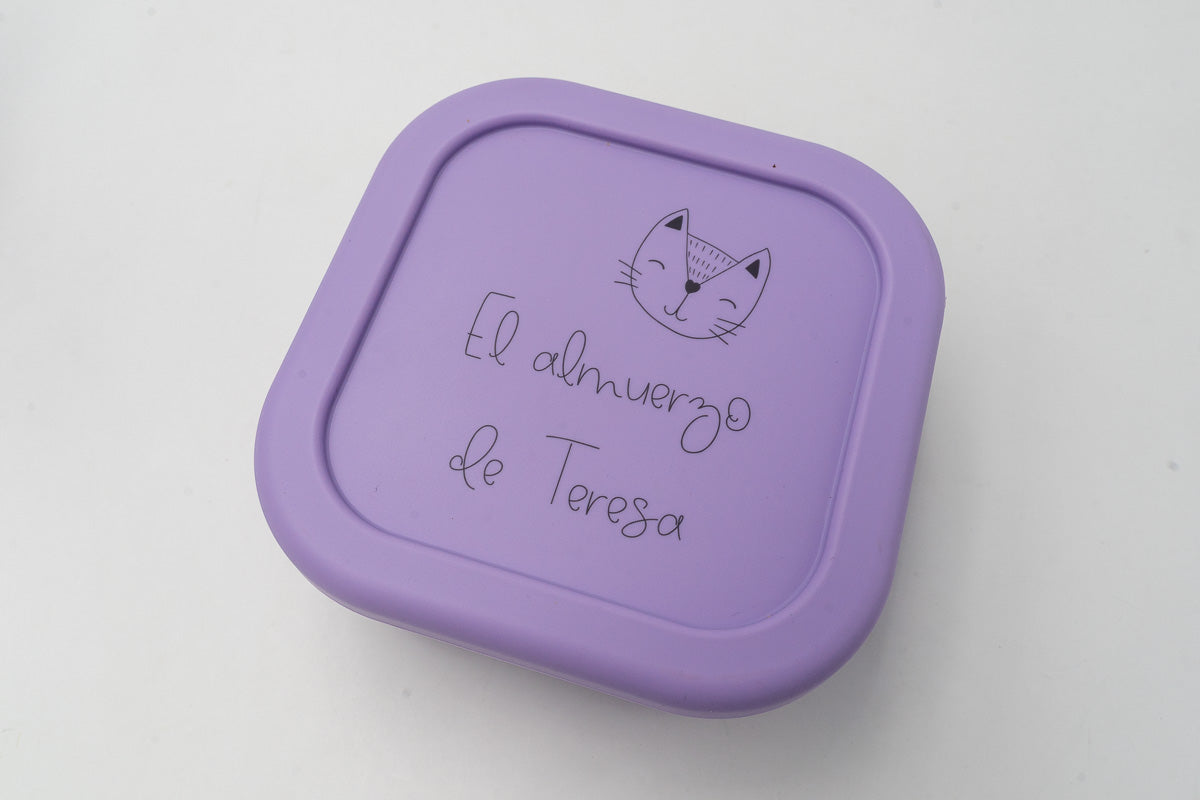 Contenitore medio in silicone personalizzato