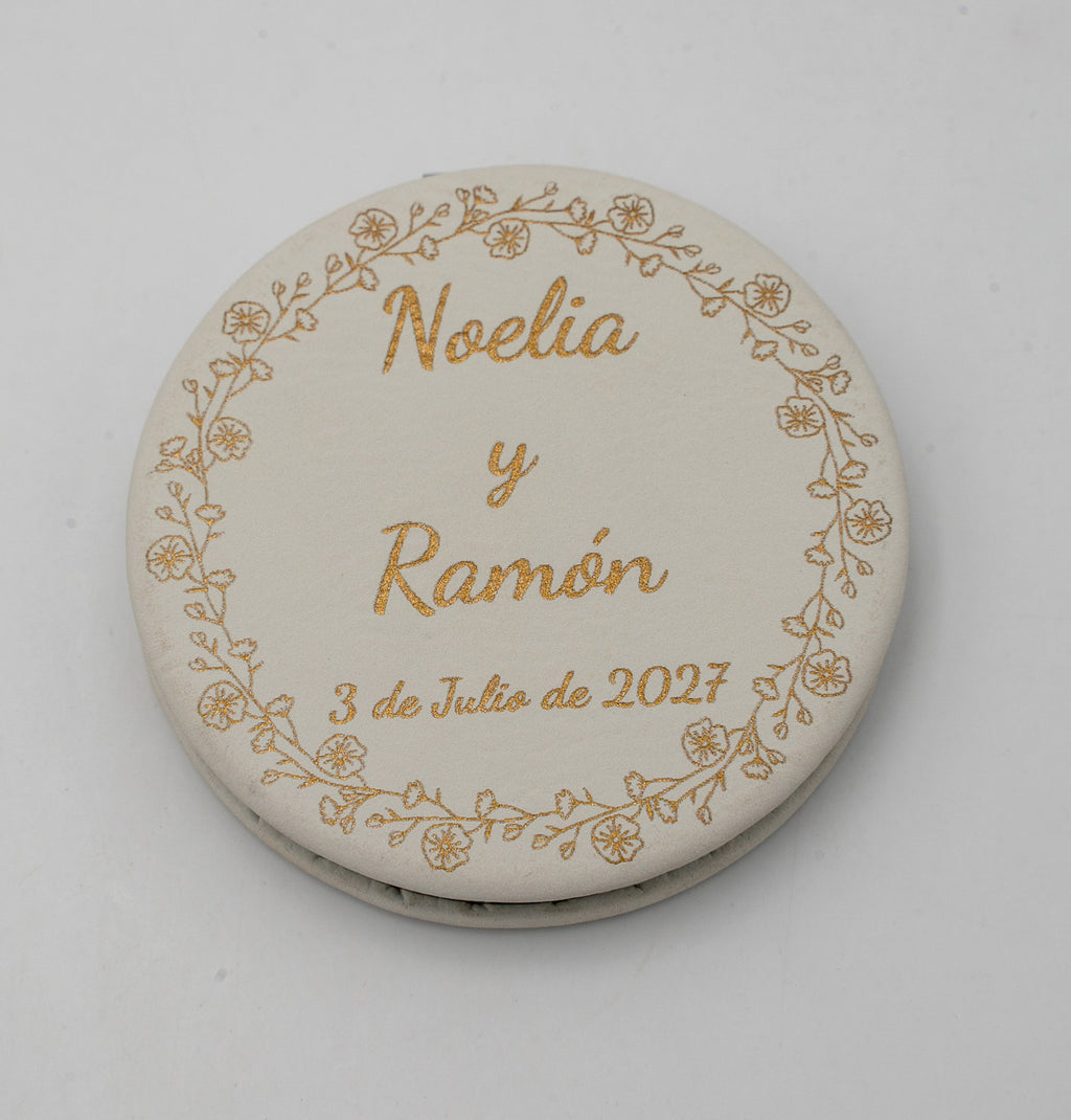 Specchi Personalizzati Acciaio e Pelle PU