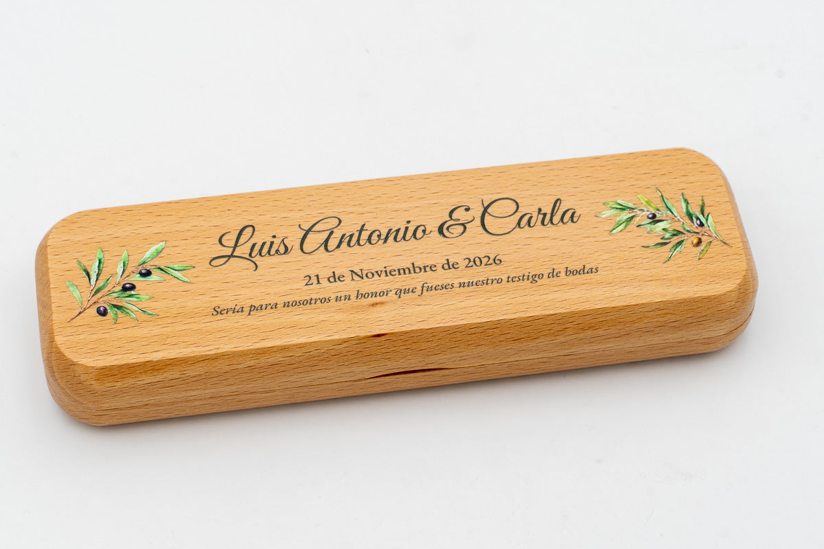 Penna con astuccio personalizzato