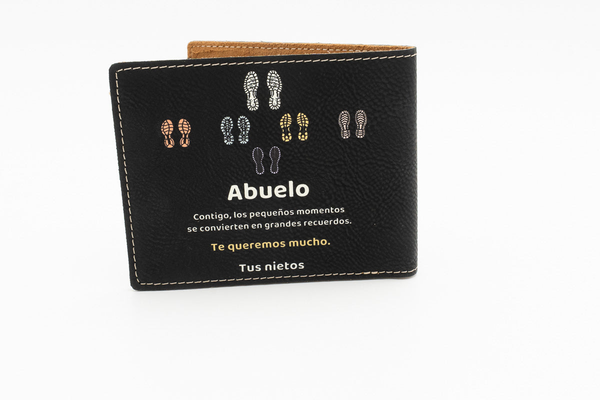 Portafoglio in pelle personalizzato