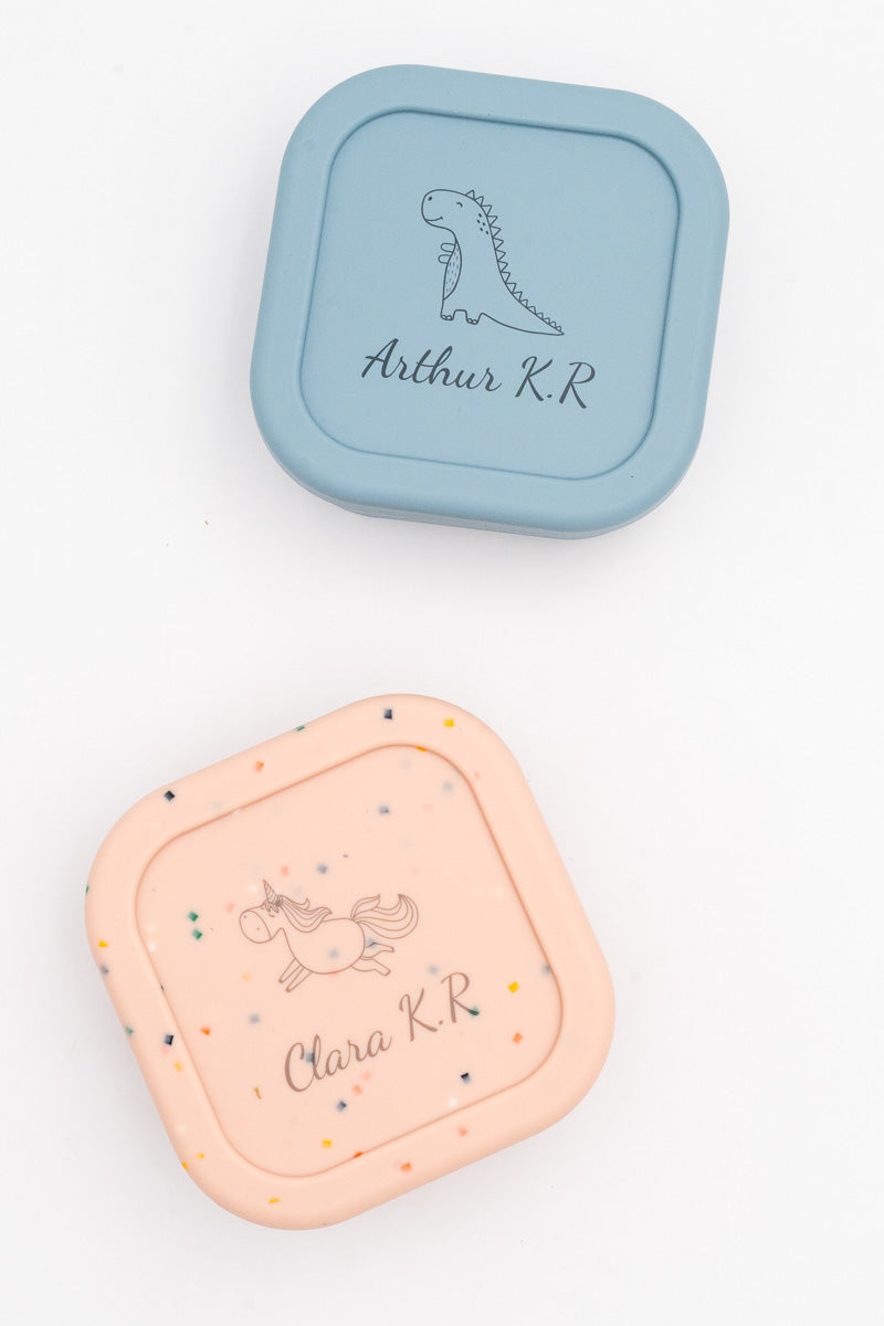 Contenitore medio in silicone personalizzato
