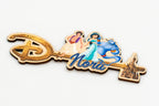 Chiave Disney personalizzata con nome e personaggi di Aladdin