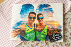 Foto stampata su tela personalizzata