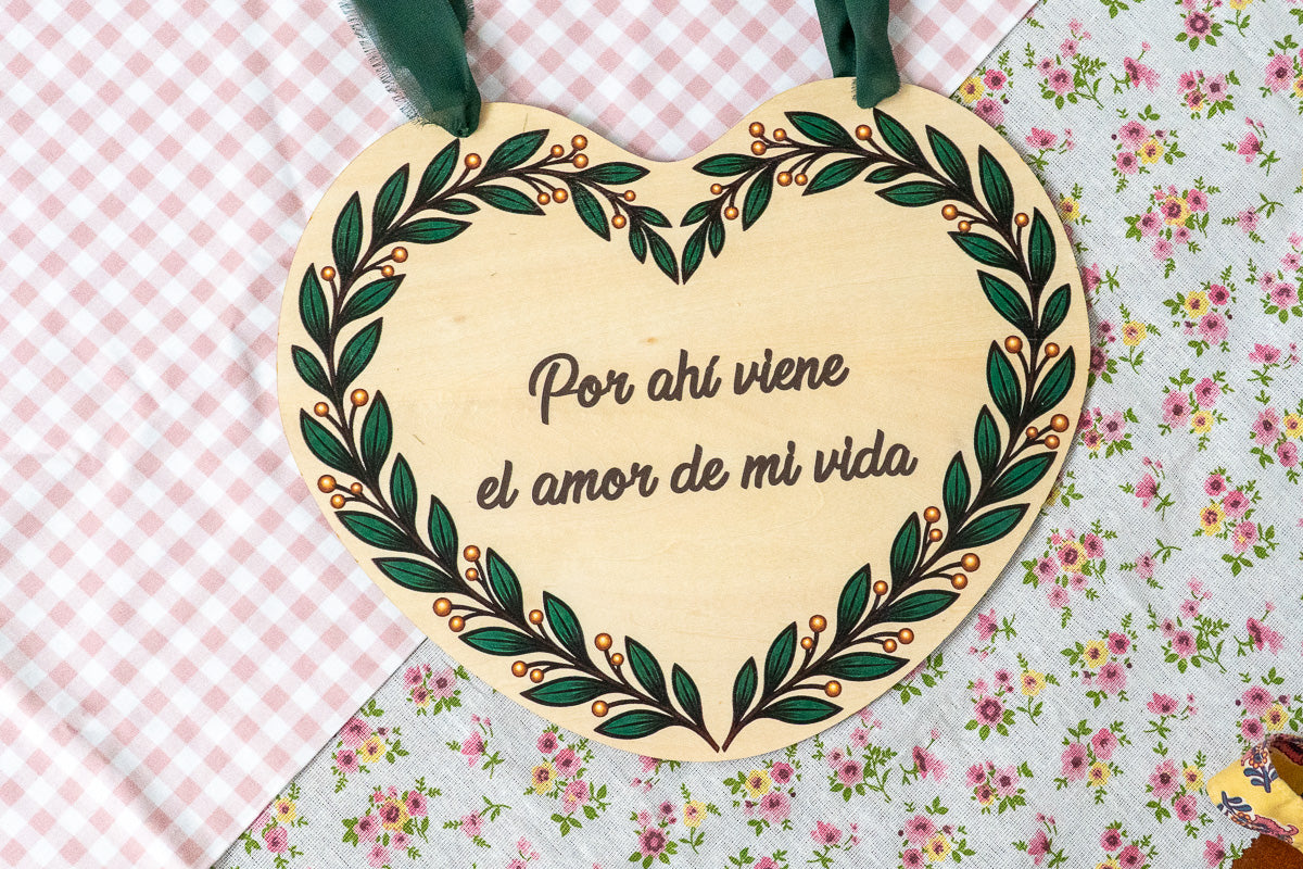 Cartello Ecco arriva la sposa personalizzato