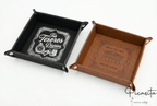 Bandeja Vaciabolsillos de Cuero
