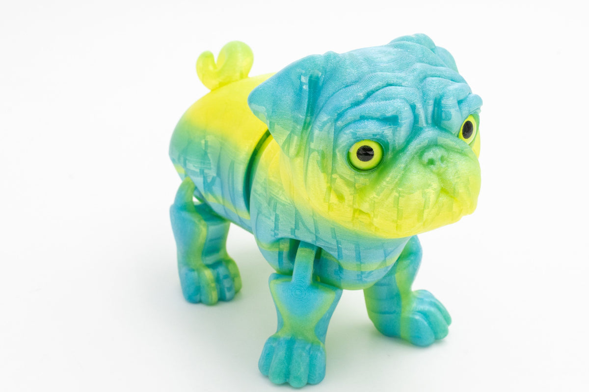 Bulldog Stampato in 3D