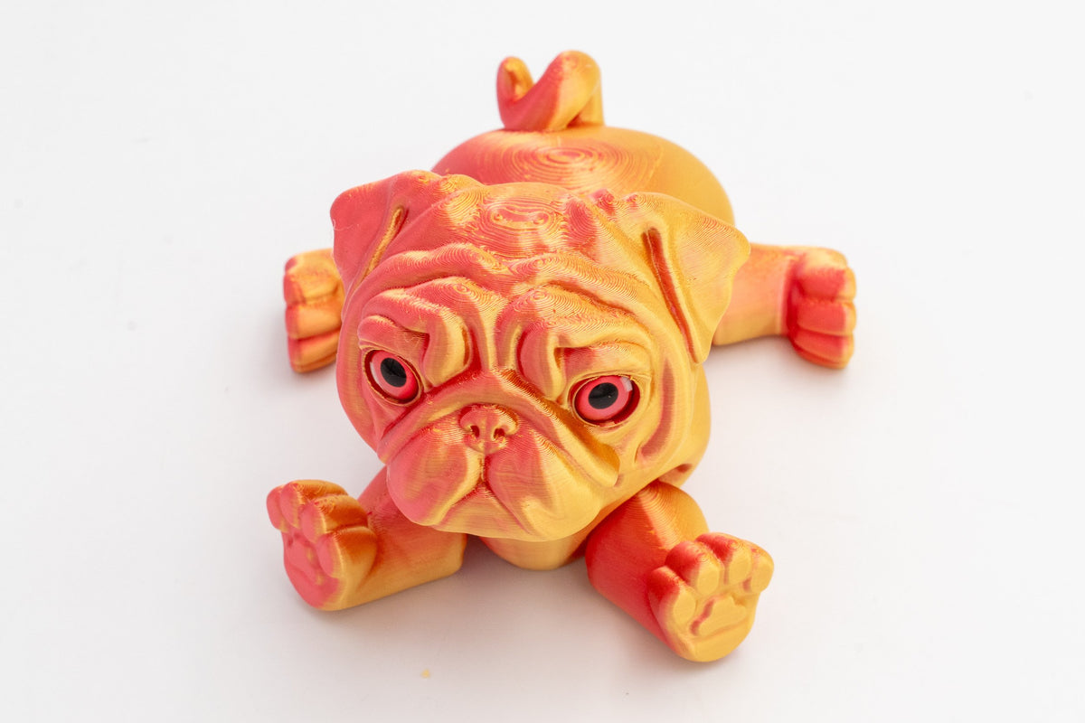 Bulldog Stampato in 3D