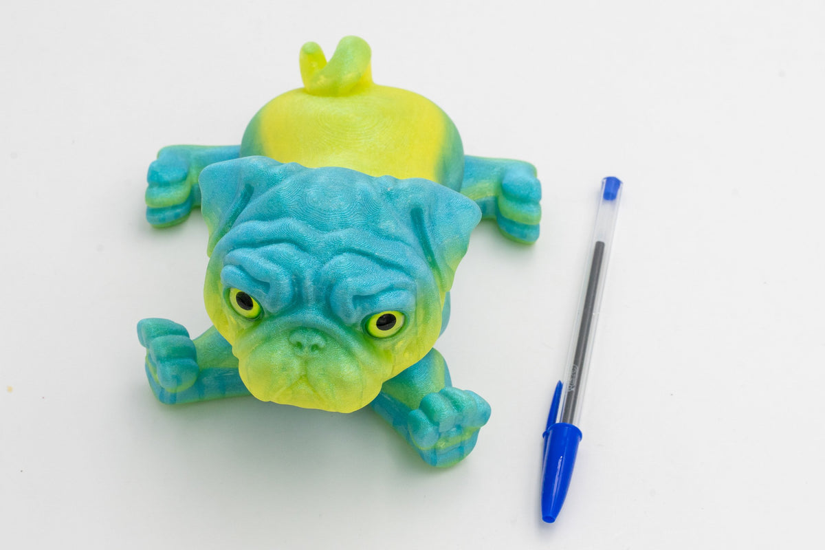 Bulldog Stampato in 3D