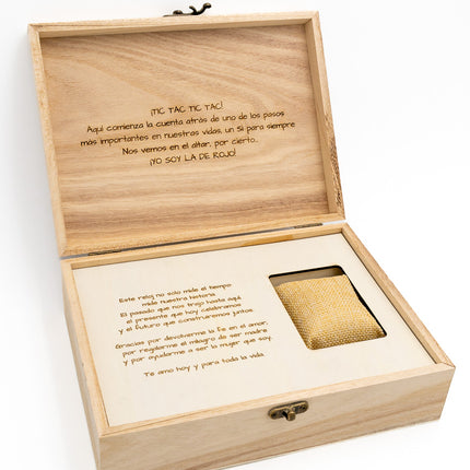 Caja de Regalo de Reloj para el Novio