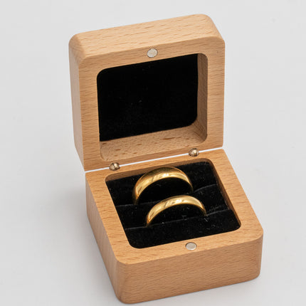 Caja para Anillos de Boda y Compromiso