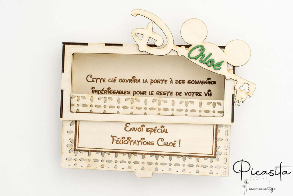 Caja Regalo para Llaves Disneyland Paris