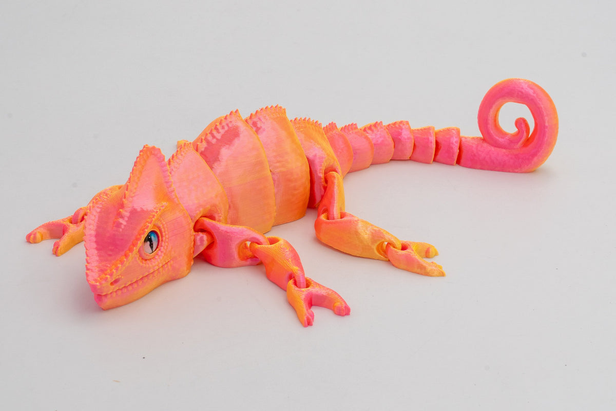Camaleonte Stampato in 3D