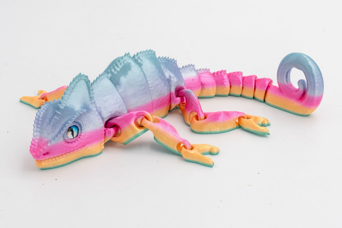 Camaleonte Stampato in 3D