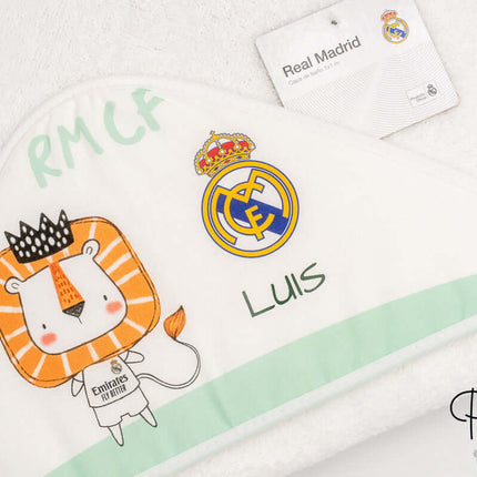 Capa de Baño para Bebe del Real Madrid