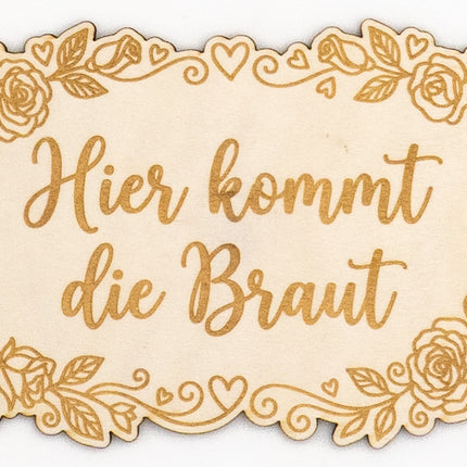 Cartel Aqui Llega la Novia