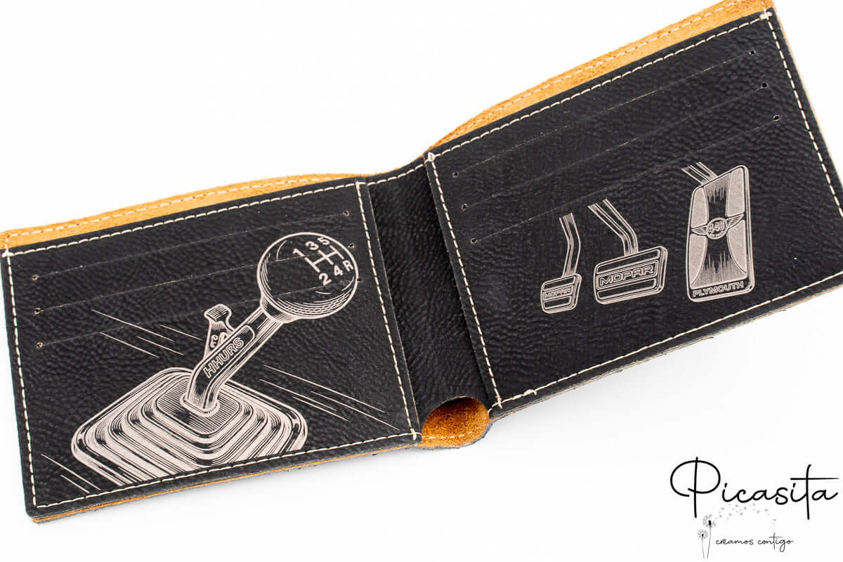 Cartera de Cuero Personalizada