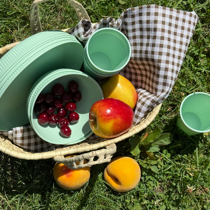 Cesta de Picnic para Salir a Comer en el Campo