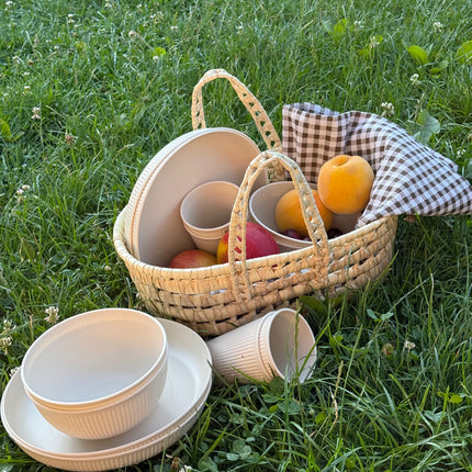 Cesta de Picnic para Salir a Comer en el Campo