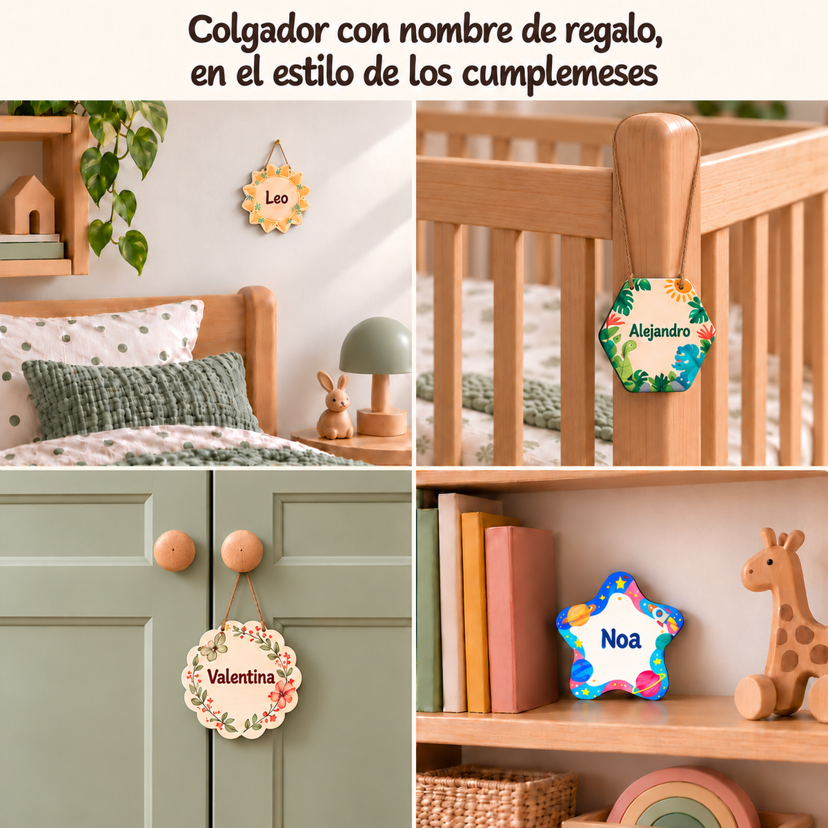 Dischetti complimese personalizzati in legno