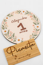 Dischetti complimese personalizzati in legno