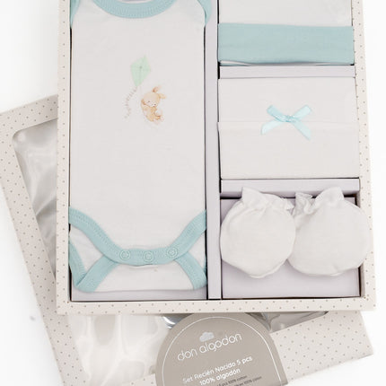 Conjunto Primera Puesta Don Algodon (5 piezas)