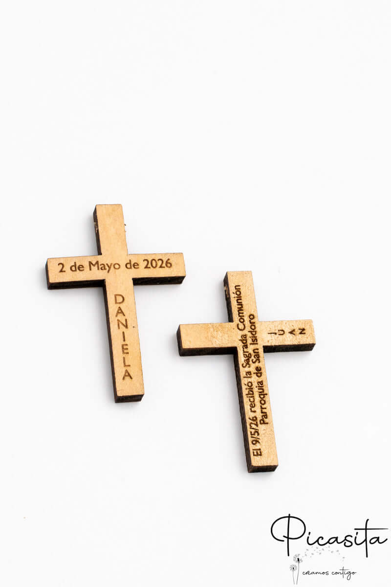 Cruces Grabadas - Regalo de Comunion y Retiro
