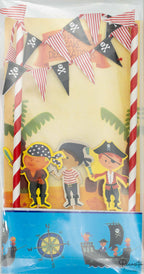 Decoración Tartas de Cumpleaños | Topper Tarta Temático Piratas