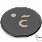 Specchio medio 9cm / Nero