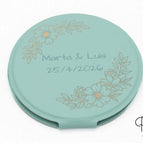 Specchio medio 9cm / Blu