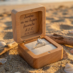 Quadrato Bianco 1 Anello