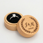 Rotondo Nero 1 Anello