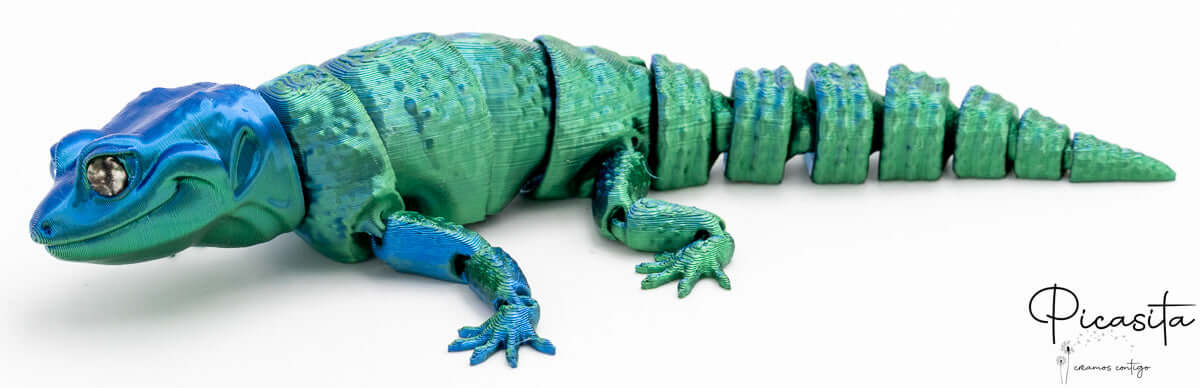 Gecko Impreso en 3D